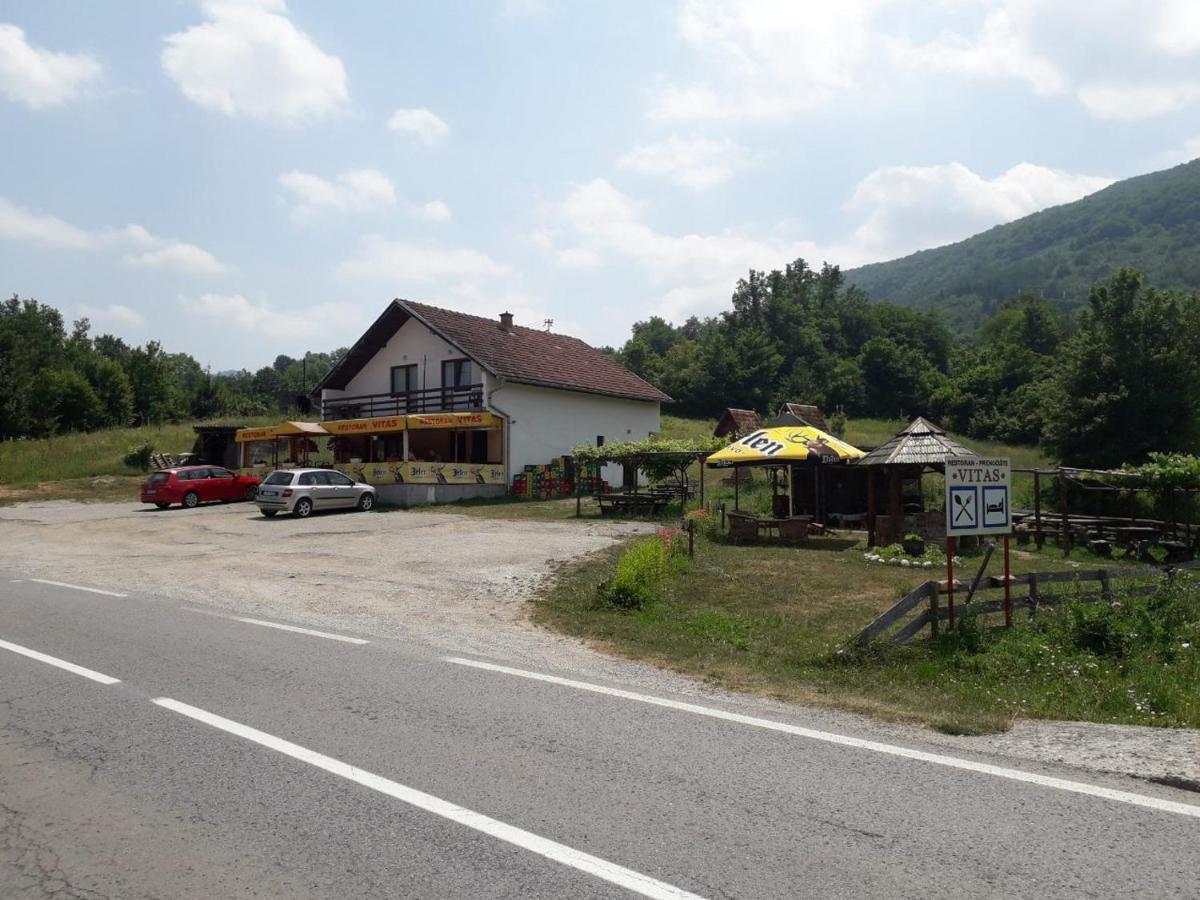 Prenociste Vitas Panzió Miljevina Kültér fotó